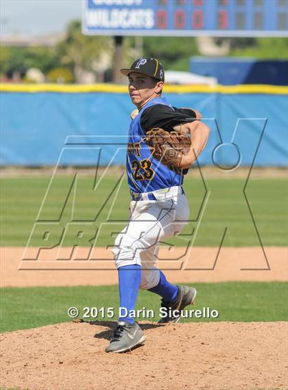 Thumbnail 3 in Prescott vs Desert Ridge (Mesquite Spring Break Tournament) photogallery.