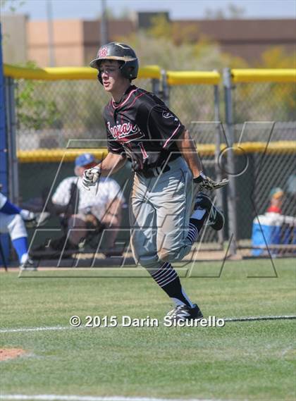 Thumbnail 2 in Prescott vs Desert Ridge (Mesquite Spring Break Tournament) photogallery.