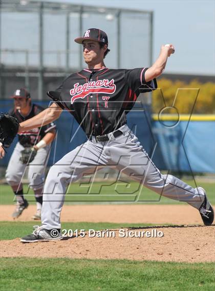 Thumbnail 1 in Prescott vs Desert Ridge (Mesquite Spring Break Tournament) photogallery.
