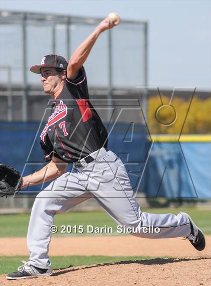Thumbnail 3 in Prescott vs Desert Ridge (Mesquite Spring Break Tournament) photogallery.