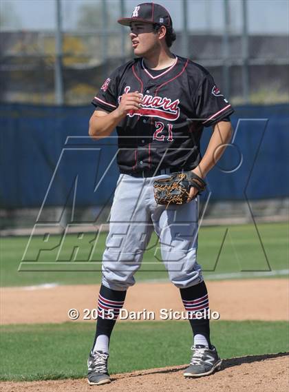 Thumbnail 2 in Prescott vs Desert Ridge (Mesquite Spring Break Tournament) photogallery.