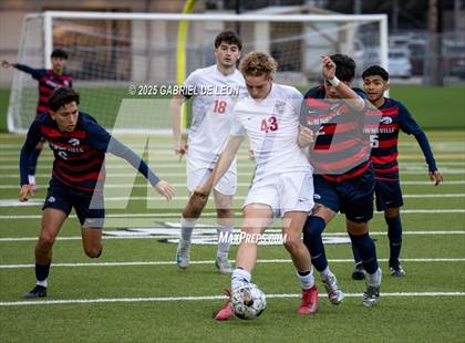Thumbnail 1 in Veterans Memorial vs. Bowie (Uil Region IV 6A D2 Soccer Semifinals ) photogallery.