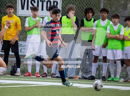 Thumbnail 2 in Veterans Memorial vs. Bowie (Uil Region IV 6A D2 Soccer Semifinals ) photogallery.
