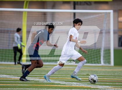 Thumbnail 1 in Veterans Memorial vs. Bowie (Uil Region IV 6A D2 Soccer Semifinals ) photogallery.
