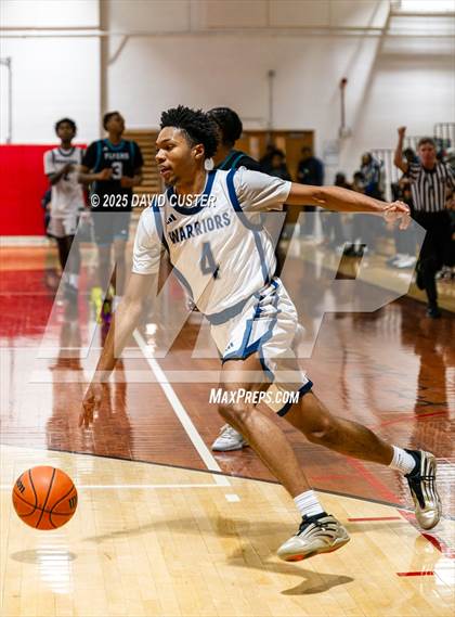 Thumbnail 3 in Prince George's Christian Academy vs. Mt. Zion Prep Academy (Capital Hoops Mayhem on Military) photogallery.