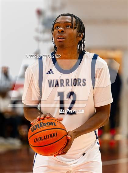 Thumbnail 3 in Prince George's Christian Academy vs. Mt. Zion Prep Academy (Capital Hoops Mayhem on Military) photogallery.