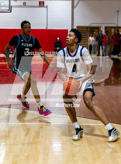 Thumbnail 3 in Prince George's Christian Academy vs. Mt. Zion Prep Academy (Capital Hoops Mayhem on Military) photogallery.