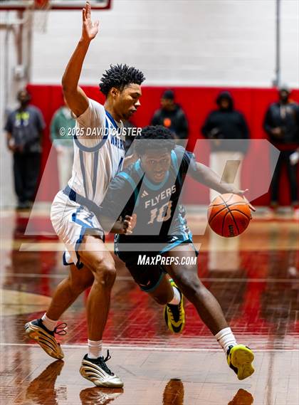 Thumbnail 2 in Prince George's Christian Academy vs. Mt. Zion Prep Academy (Capital Hoops Mayhem on Military) photogallery.