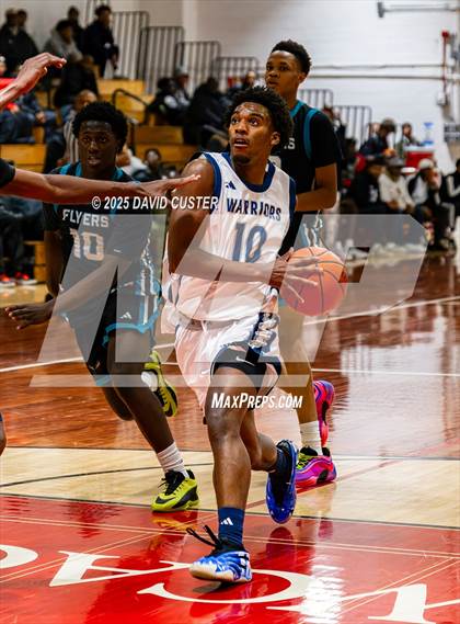 Thumbnail 3 in Prince George's Christian Academy vs. Mt. Zion Prep Academy (Capital Hoops Mayhem on Military) photogallery.