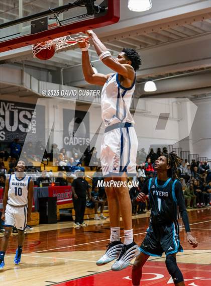 Thumbnail 3 in Prince George's Christian Academy vs. Mt. Zion Prep Academy (Capital Hoops Mayhem on Military) photogallery.