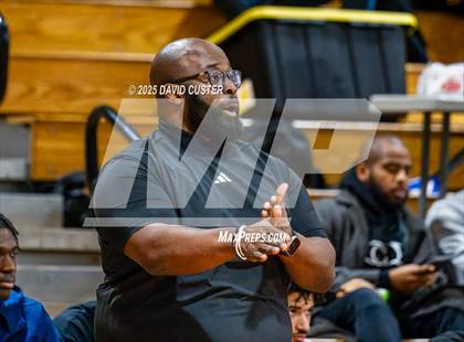 Thumbnail 2 in Prince George's Christian Academy vs. Mt. Zion Prep Academy (Capital Hoops Mayhem on Military) photogallery.