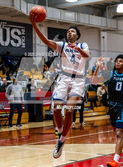 Thumbnail 1 in Prince George's Christian Academy vs. Mt. Zion Prep Academy (Capital Hoops Mayhem on Military) photogallery.