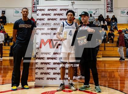 Thumbnail 3 in Prince George's Christian Academy vs. Mt. Zion Prep Academy (Capital Hoops Mayhem on Military) photogallery.