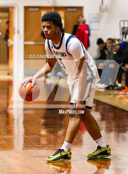 Thumbnail 3 in Prince George's Christian Academy vs. Mt. Zion Prep Academy (Capital Hoops Mayhem on Military) photogallery.