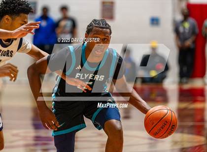 Thumbnail 3 in Prince George's Christian Academy vs. Mt. Zion Prep Academy (Capital Hoops Mayhem on Military) photogallery.