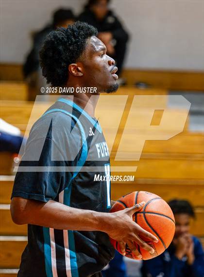 Thumbnail 2 in Prince George's Christian Academy vs. Mt. Zion Prep Academy (Capital Hoops Mayhem on Military) photogallery.