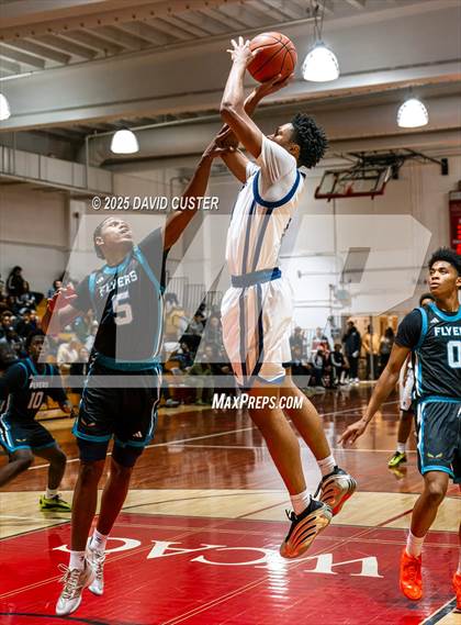 Thumbnail 3 in Prince George's Christian Academy vs. Mt. Zion Prep Academy (Capital Hoops Mayhem on Military) photogallery.