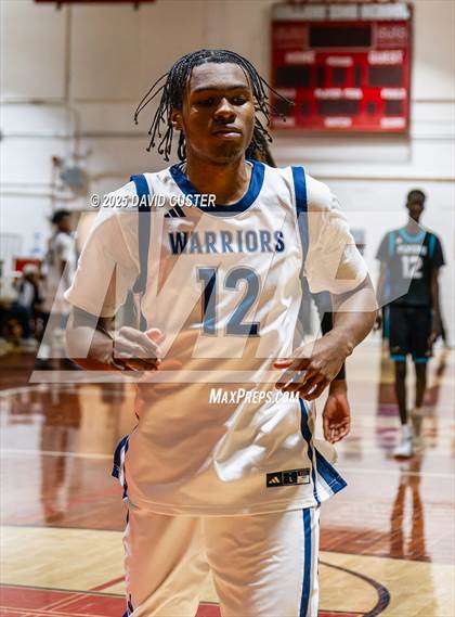 Thumbnail 1 in Prince George's Christian Academy vs. Mt. Zion Prep Academy (Capital Hoops Mayhem on Military) photogallery.