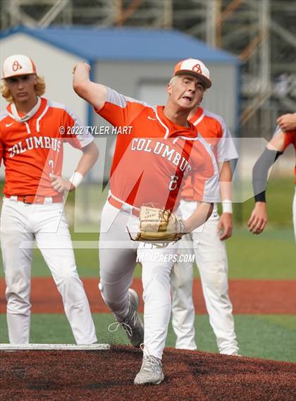 Thumbnail 3 in Columbus East vs. Cathedral (IHSAA 4A Semi-State Championship) photogallery.