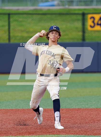 Thumbnail 3 in Columbus East vs. Cathedral (IHSAA 4A Semi-State Championship) photogallery.