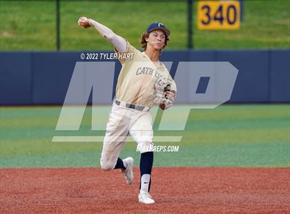 Thumbnail 1 in Columbus East vs. Cathedral (IHSAA 4A Semi-State Championship) photogallery.