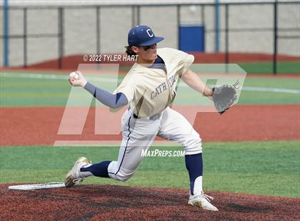 Thumbnail 3 in Columbus East vs. Cathedral (IHSAA 4A Semi-State Championship) photogallery.