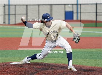 Thumbnail 2 in Columbus East vs. Cathedral (IHSAA 4A Semi-State Championship) photogallery.