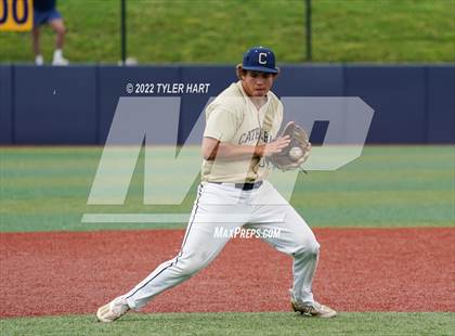 Thumbnail 3 in Columbus East vs. Cathedral (IHSAA 4A Semi-State Championship) photogallery.