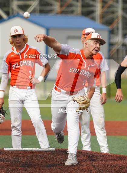 Thumbnail 1 in Columbus East vs. Cathedral (IHSAA 4A Semi-State Championship) photogallery.