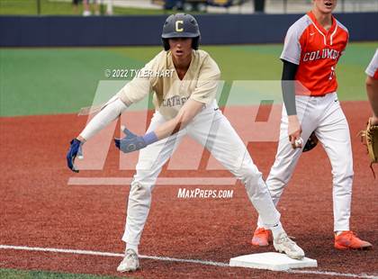 Thumbnail 1 in Columbus East vs. Cathedral (IHSAA 4A Semi-State Championship) photogallery.