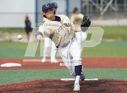 Thumbnail 2 in Columbus East vs. Cathedral (IHSAA 4A Semi-State Championship) photogallery.