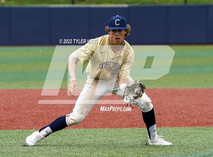 Thumbnail 3 in Columbus East vs. Cathedral (IHSAA 4A Semi-State Championship) photogallery.
