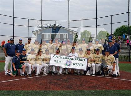 Thumbnail 3 in Columbus East vs. Cathedral (IHSAA 4A Semi-State Championship) photogallery.