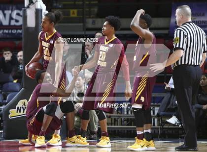 Thumbnail 2 in Westbury vs Mt. Vernon (NYSPHSAA Class AA Semifinal) photogallery.