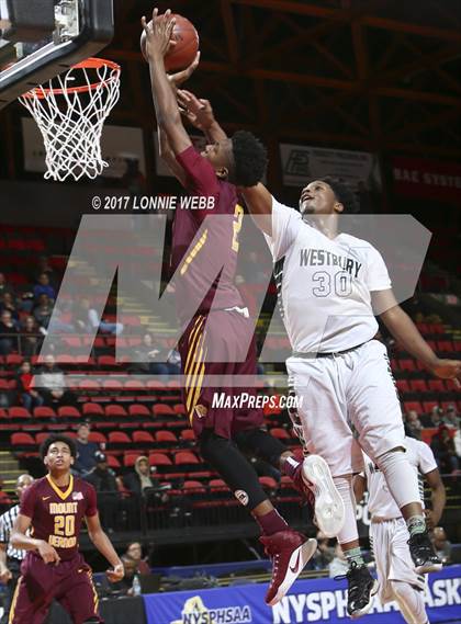Thumbnail 1 in Westbury vs Mt. Vernon (NYSPHSAA Class AA Semifinal) photogallery.