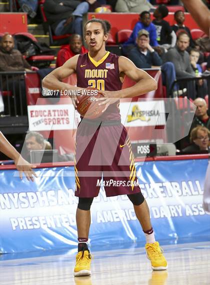 Thumbnail 3 in Westbury vs Mt. Vernon (NYSPHSAA Class AA Semifinal) photogallery.