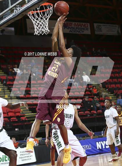 Thumbnail 2 in Westbury vs Mt. Vernon (NYSPHSAA Class AA Semifinal) photogallery.