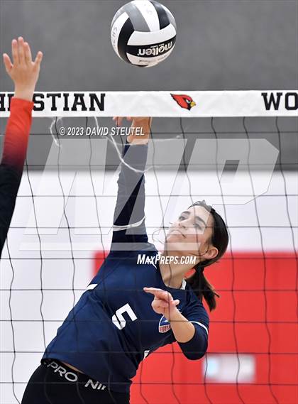 Thumbnail 1 in John Adams Academy @ Woodland Christian (CIF SJS D5 Playoff) photogallery.