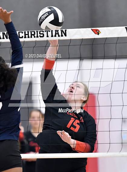Thumbnail 2 in John Adams Academy @ Woodland Christian (CIF SJS D5 Playoff) photogallery.