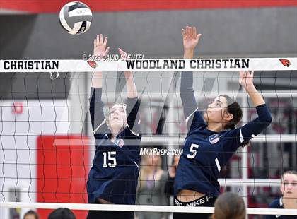 Thumbnail 3 in John Adams Academy @ Woodland Christian (CIF SJS D5 Playoff) photogallery.