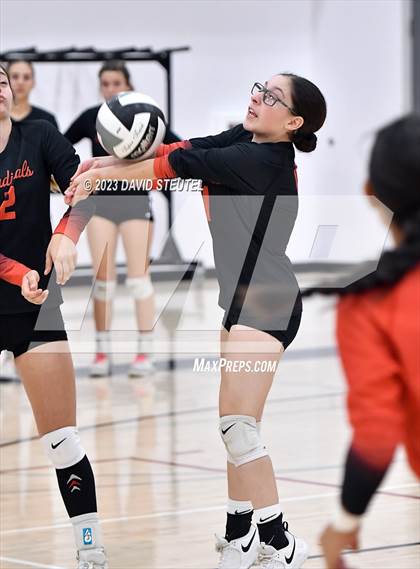 Thumbnail 1 in John Adams Academy @ Woodland Christian (CIF SJS D5 Playoff) photogallery.