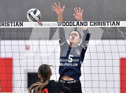 Thumbnail 2 in John Adams Academy @ Woodland Christian (CIF SJS D5 Playoff) photogallery.