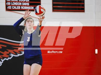 Thumbnail 2 in St. Pius X Catholic vs Starr's Mill (Tri-Match) photogallery.