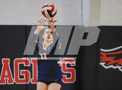 Thumbnail 3 in St. Pius X Catholic vs Starr's Mill (Tri-Match) photogallery.