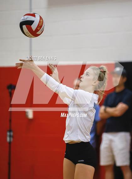 Thumbnail 2 in St. Pius X Catholic vs Starr's Mill (Tri-Match) photogallery.