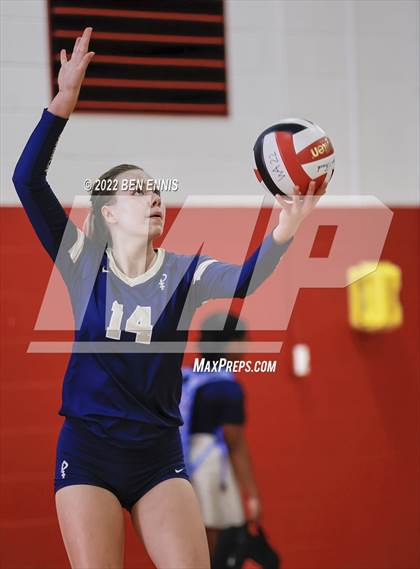 Thumbnail 2 in St. Pius X Catholic vs Starr's Mill (Tri-Match) photogallery.