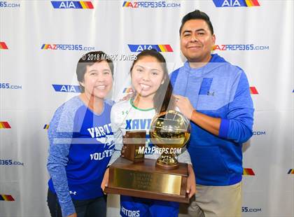 Thumbnail 1 in Xavier College Prep vs. Corona del Sol (AIA 6A Final Awards) photogallery.