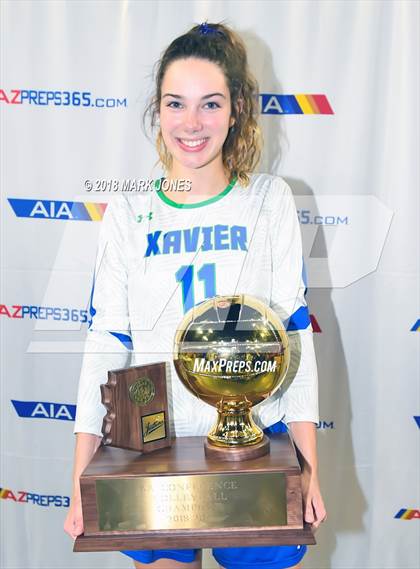 Thumbnail 2 in Xavier College Prep vs. Corona del Sol (AIA 6A Final Awards) photogallery.