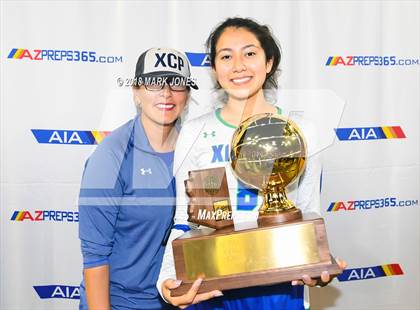 Thumbnail 1 in Xavier College Prep vs. Corona del Sol (AIA 6A Final Awards) photogallery.