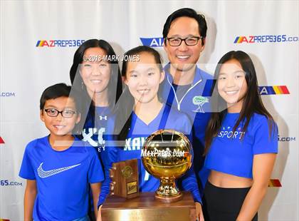 Thumbnail 2 in Xavier College Prep vs. Corona del Sol (AIA 6A Final Awards) photogallery.